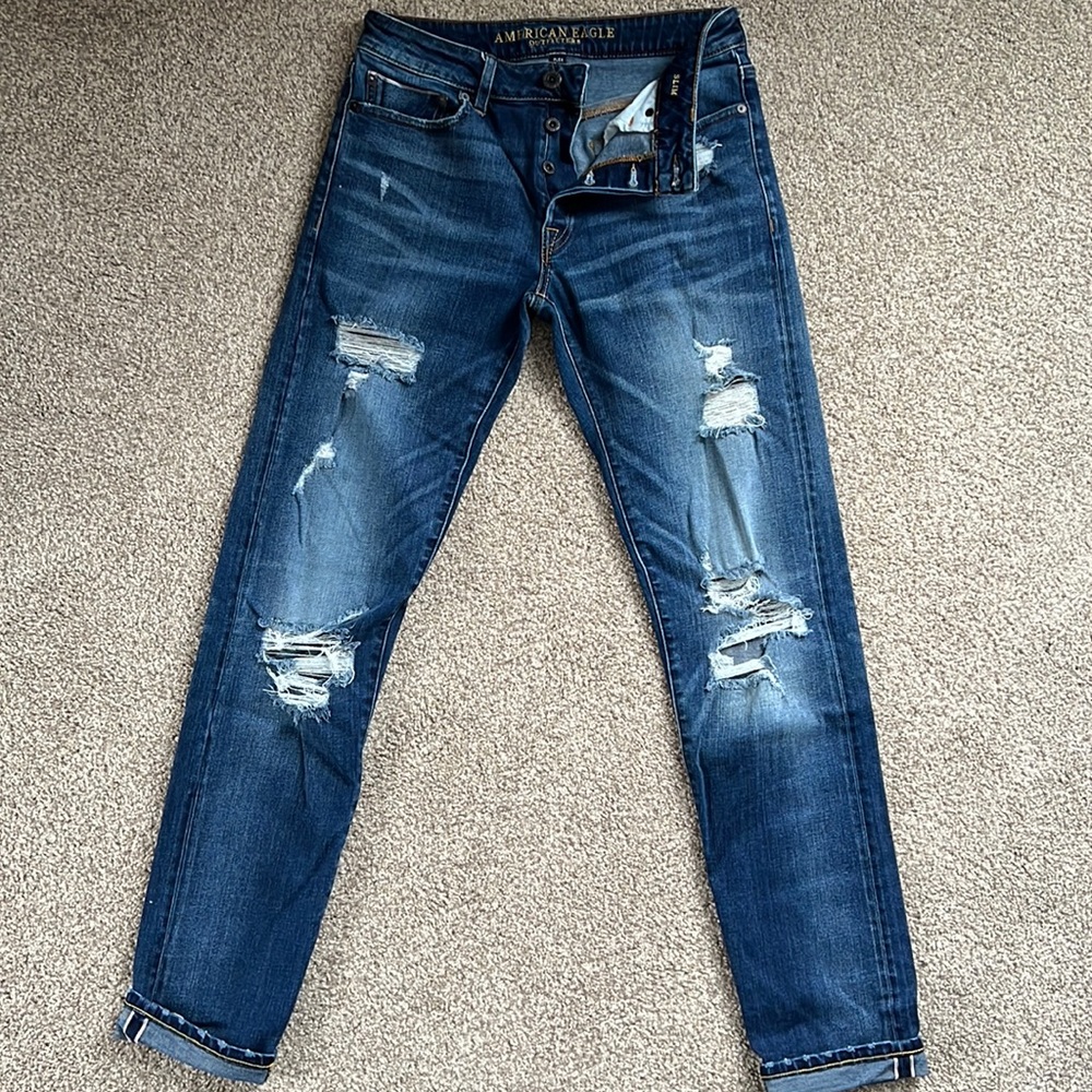 American Eagle Button Fly Jeans